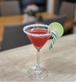 Santa's Hat Cocktail